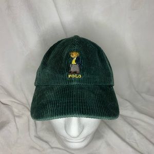 Polo by Ralph Lauren Green Corduroy Hat